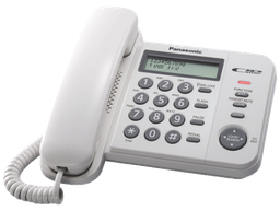 [KX-TS560FXW] Corded Phone - White